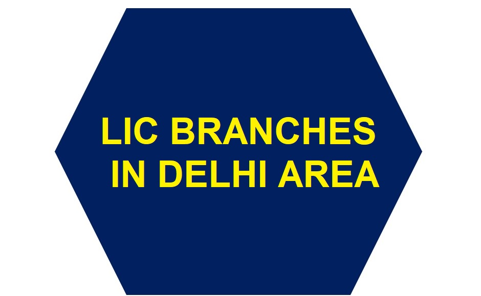 LIC Branches In Delhi - Branches In India - INDIAINFOZ.COM